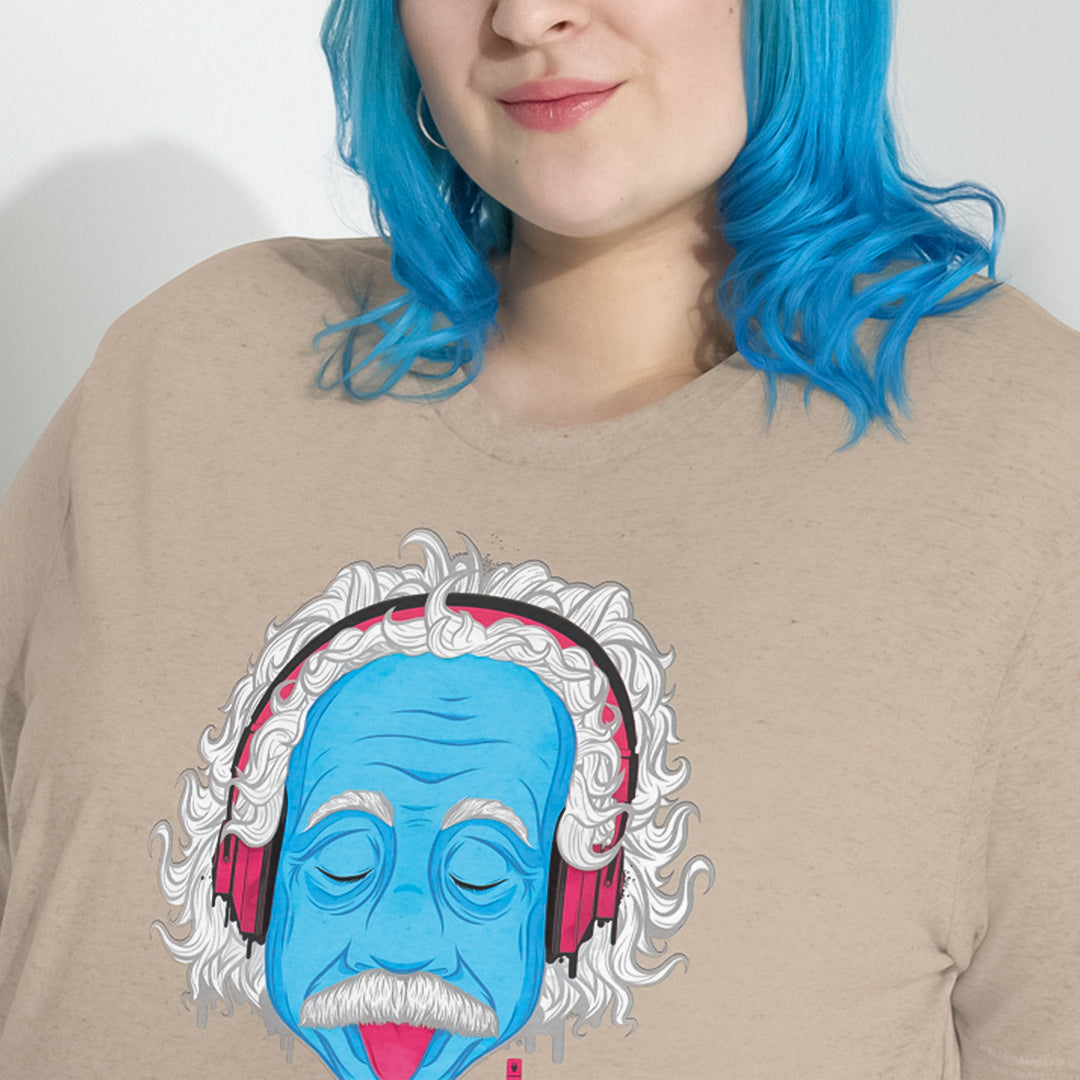 Electric Genius Graphic T-Shirt | Tan