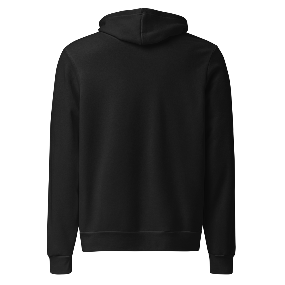 Branded Pullover Hoodie | Black & White
