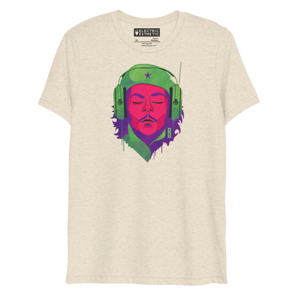 Electric Guerrilla Graphic T-Shirt | Oatmeal
