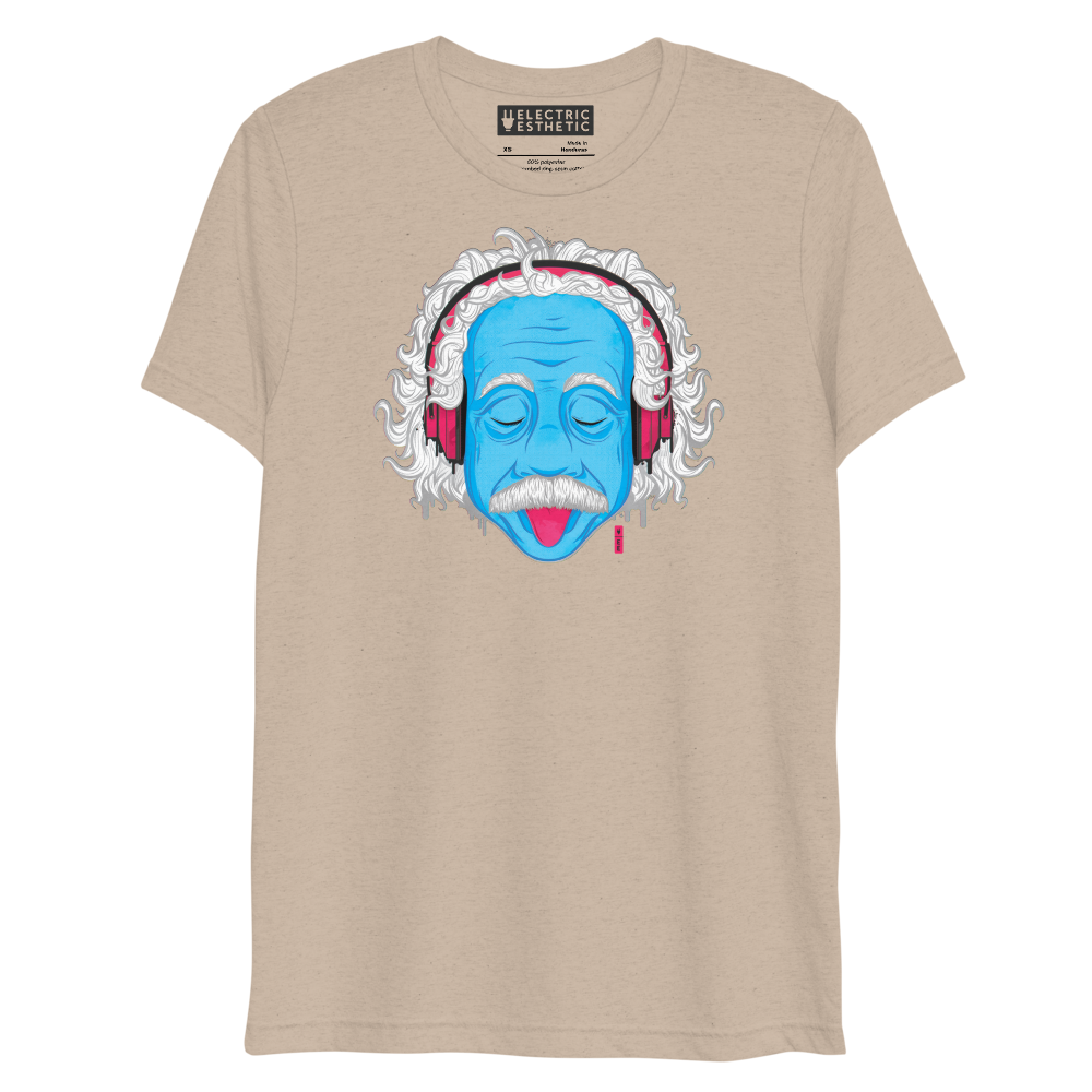 Electric Genius Graphic T-Shirt | Tan