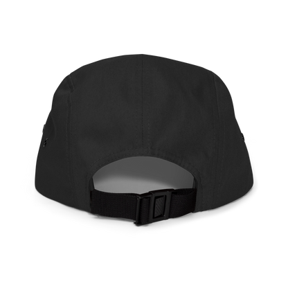 Branded 5 Panel Cap | Black