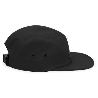 Branded 5 Panel Cap | Black