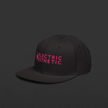 Branded Snapback Cap | Black