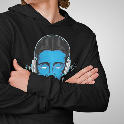 Electric Inventor Graphic Hooded Shirt | Charcoal