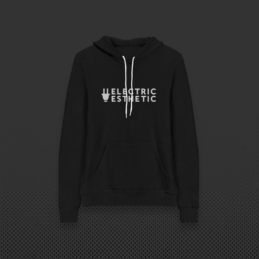 Branded Pullover Hoodie | Black & White