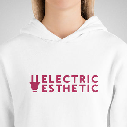 Branded Pullover Hoodie | White