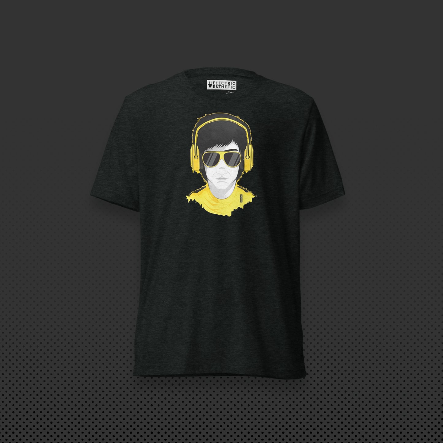 Electric Fighter Graphic T-Shirt | Charcoal