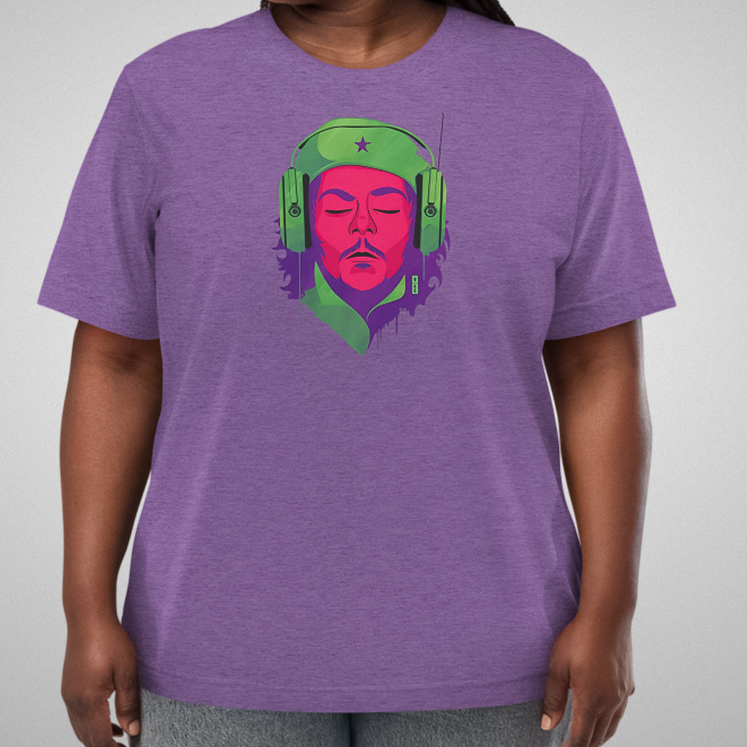 Electric Guerrilla Graphic T-Shirt | Purple