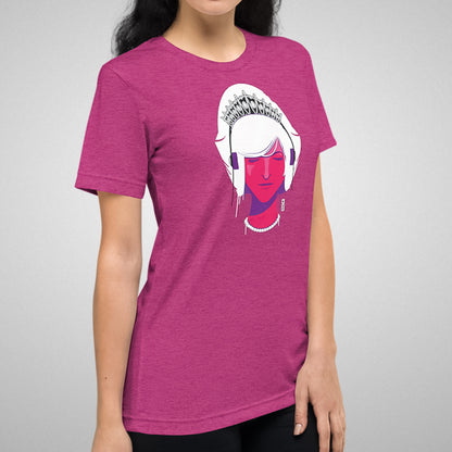 Electric Princess Graphic T-Shirt | Berry