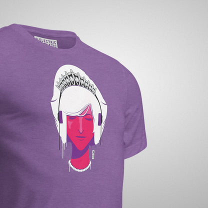 Electric Princess Graphic T-Shirt | Purple