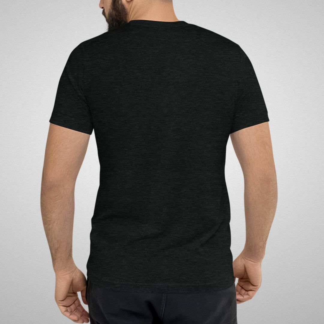 Branded Stencil Graphic T-Shirt | Charcoal