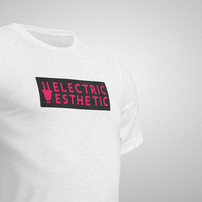 Branded Stencil Graphic T-Shirt | White