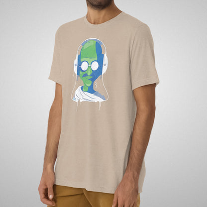 Electric Yogi Graphic T-Shirt | Tan