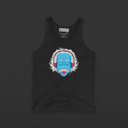 Electric Genius Graphic Tank | Charcoal