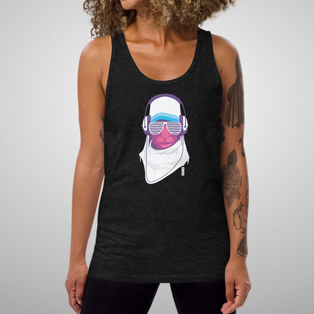 Electric Mother Graphic Tank | Charcoal