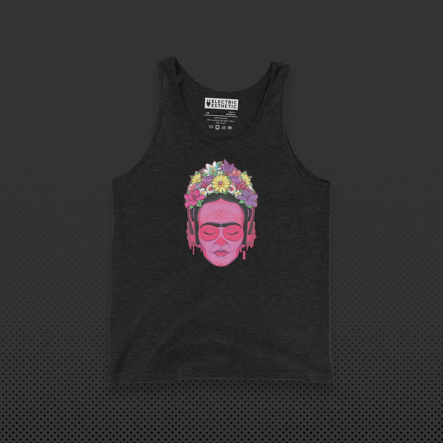 Electric Painter Graphic Tank | Charcoal