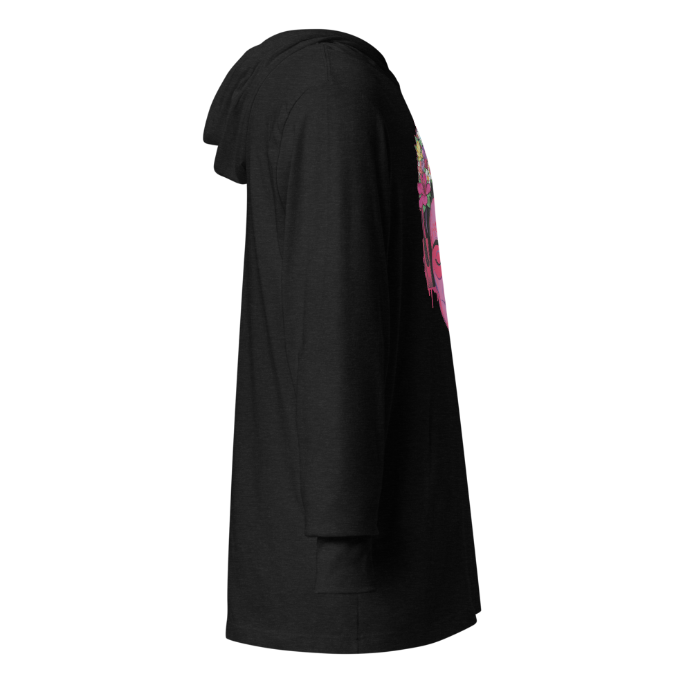 Electric Painter Graphic Hooded Shirt | Charcoal