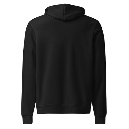 Branded Pullover Hoodie | Black & White