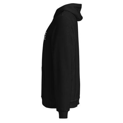 Branded Pullover Hoodie | Black & White