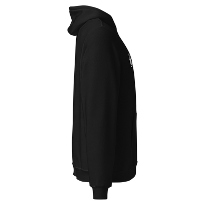 Branded Pullover Hoodie | Black & White