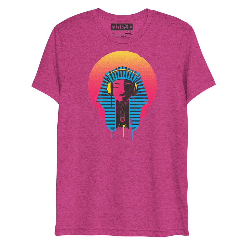 Electric Pharaoh Graphic T-Shirt | Berry