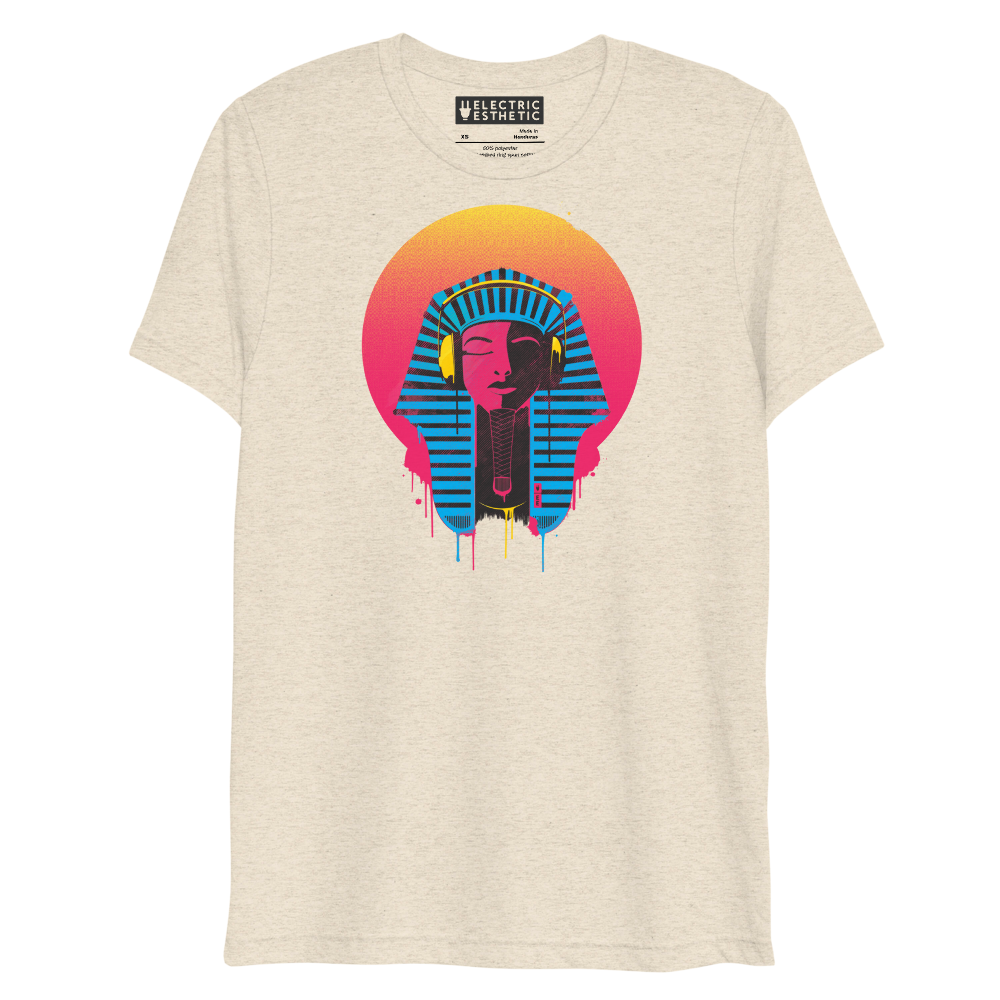 Electric Pharaoh Graphic T-Shirt | Oatmeal