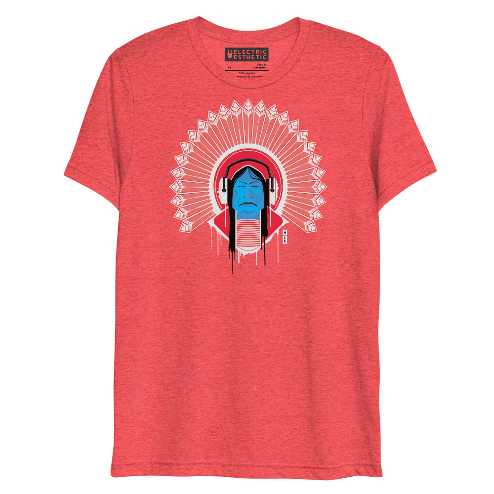 Electric Chief Graphic T-Shirt | Red