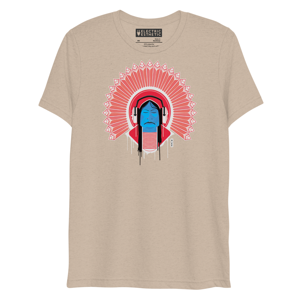 Electric Chief Graphic T-Shirt | Tan